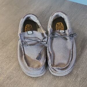 Hey Dude Men's Gray Slip On Casual Shoes